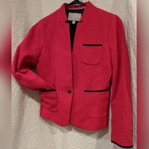 Banana Republic Hot Pink Blazer